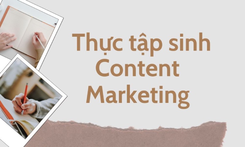 Nhiệm vụ của thực tập sinh marketing content